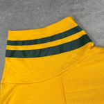 Nike Green bay Packers Jersey Womens Large Yellow Short Sleeve V Neck Pullover Photo 3