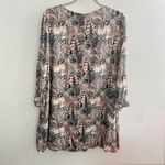 Entro  Anthropologie Tropical tassel Mini Dress bohemian LARGE NEW Photo 5