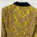 NBD x The Naven Twins Collab Revolve Yellow Lace Mesh Blazer Dress Size Small Photo 5