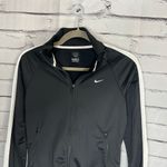 Nike The Athletic Dept Full Zip Track Jacket Black White Stripes Size S SP Y2K Photo 4