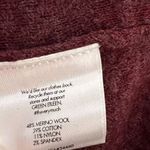 Eileen Fisher Merino Cotton Felted Textured Skirt Size M Red Womens M Photo 6