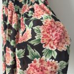 Show Me Your Mumu  Floral Wide-Leg Women's Pants Smocked Waist High Rise Flare M Photo 7