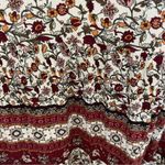 Knox Rose Dress Maxi Midi Floral Boho Peasant Prairie Faux Wrap Red Pink Wine Photo 10