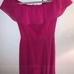 Social Bridesmaids Merlot Matte Chiffon Evening Dress Photo 5