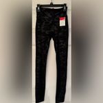 Spanx  Faux Leather Camo Legging In Black Women’s Nylon Size XS Photo 3