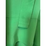 Alexis  Green Silk Cateline Cape Sleeve Midi Dress Size M Formal Elegant Photo 12