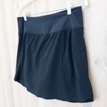 Athleta  Womens Run With It Skort Size M Black Activewear Sporty Tennis Golf Photo 1
