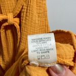 Xirena Aiden Cotton Gauze Belted Dress In Sun Yellow Gold Size XS Photo 7