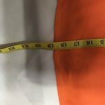 Shoshanna Womens One Shoulder Mini Shift Dress Coral Silk Pleated Size 2 Small Photo 7