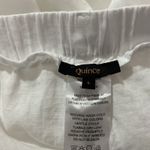 Quince Women's White European Linen Pants Size L Photo 5