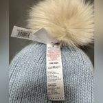 Topshop Cozy Blue Knit Pom-Pom Beanie Photo 3