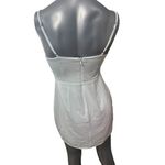 Abercrombie & Fitch Mini Sheath Tank Dress Small White Cutout Keyhole Party Photo 1