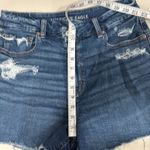 American Eagle  Outfitters Women's Blue Denim Shorts Size 10 EUC Photo 7
