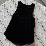 Gap  Black Velvet Sleeveless Tank Top Photo 7