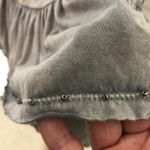 William Rast  Gray Peplum Ruffle Top Photo 5