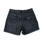 Free People NWT! Maggie Mid Rise Distressed Cut-Off Black Shorts - Size 28 Photo 6
