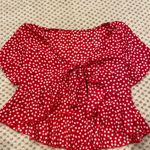 Ditsy Floral Tie Crop Top Multi Photo 0