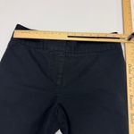 Veronica Beard  Pants Womens Size 4 Black Rumi Crop Stretch Trousers Cotton Blend Photo 7