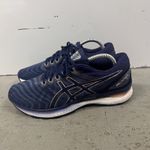 ASICS  Gel Nimbus 22 Men's Running Shoes Size 10 Gray Floss Peacoat Sneaker Photo 2