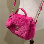 Juicy Couture  | “Let’s Get Cozy” Faux Fur Crossbody In “Pink Flash” Photo 7