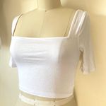 Emma & Sam Square Neck Cropped Top Photo 1