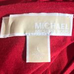 Michael Kors Modal Casual Tunic Blouse Bell Sleeves Side Slits Red sz L Photo 11