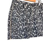 Mother The Vagabond Mini Fray distressed leopard Photo 2