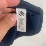 Athleta size 6 small skort Navy blue White Striped waist band Skirt golf tennis Photo 3