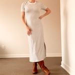 A New Day Striped Body Con Midi Tee Shirt Dress Photo 2