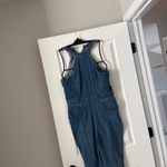 Free People Crvy Sydney Denim Flare High Neck Jumpsuit We The Free New Size 16 Photo 3