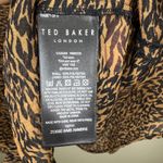 Ted Baker  London Women's Ammbre Exaggerated Shoulder Blouse Animal Print Size‎ 4 Photo 9