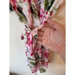 Show Me Your Mumu Floral Print Garden Of Blooms Brie Robe White Pink One Size Photo 7