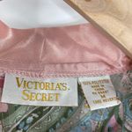 Victoria's Secret Vintage Gold Label Paisley Floral Button Front Sleep Shirt M Photo 5