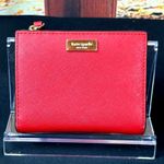 Kate Spade Laurel Way Hazy Rose Small Shawn Red with Roses Inside Photo 1