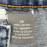 Apt. 9 Y2K Grunge Bermuda Jean Shorts Sz 14‎ Stretch Denim Retro 90s Skater Wide Waist Photo 2