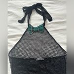 Sexy Sheer Mesh Bodysuit with Plaid Skirt Black Size M Photo 3