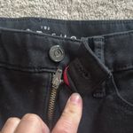 White House | Black Market  High Rise Sculpt 5-Inch Black‎ Denim Shorts size 6 Photo 4