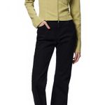 Uniqlo GU Ribbed Double Zip V Neck Cardigan Lime Green NWT XS Photo 4