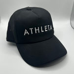 Athleta  Black Mesh Trucker Hat Athletic Casual Baseball Cap Photo 0