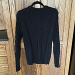 Disney Parks x Marvel Avengers Black Panther Cable Knit Sweater | Size S Photo 7