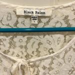 Black Rainn  Peasant Long Sleeve Blouse size Large Photo 2