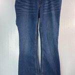 Motherhood M Flare Jeans Dark Blue Denim Photo 7