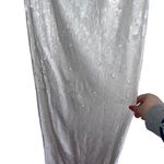 Alice + Olivia NEW NWT  Valli Cutout Sequined Cami Maxi Dress In Off White Photo 5