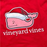 Vineyard Vines Santa Whale Long Sleeve Pocket Tee T-Shirt M Medium Photo 2