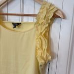 Nicole Miller  Yellow Tank Top Size Small Photo 2