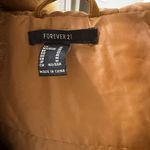 Forever 21 Brown Hooded Jacket with Faux Fur Trim Photo 2