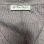 We The Free Oversized V-Neck Waffle Top Soft Lounge Boho Aesthetic Medium Photo 2