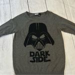 Star Wars  sweater women’s small grey gray Darth Vader crew neck Photo 3