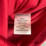 Lulus NWT  Bursting With Beauty Halter‎ Trumpet Midi Dress in Berry Red Size M Photo 6