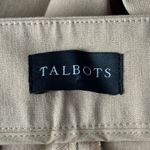 Talbots  Chatham Slim Ankle Pants Curvy Fit Womens 12P Tan Camel Business Casual Photo 5